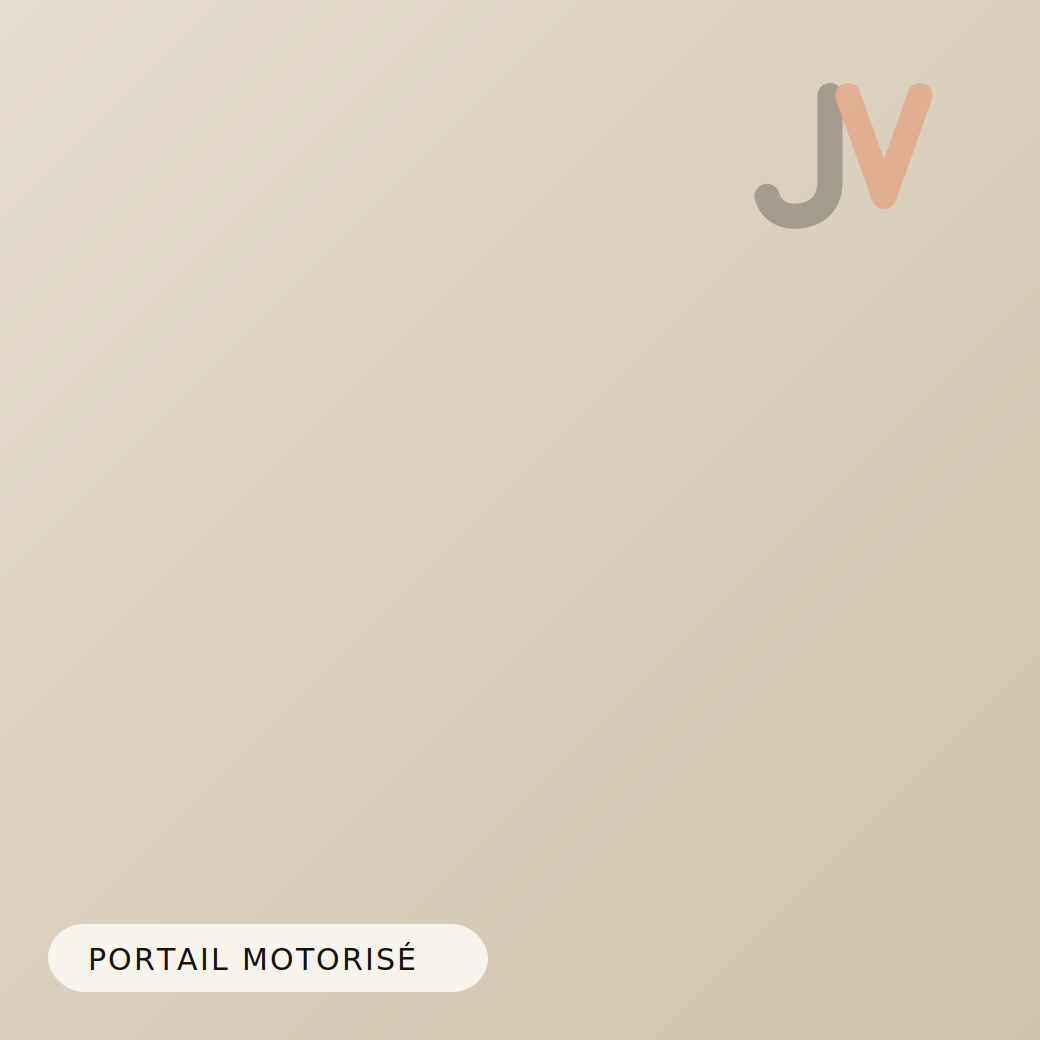 Portail motorisé