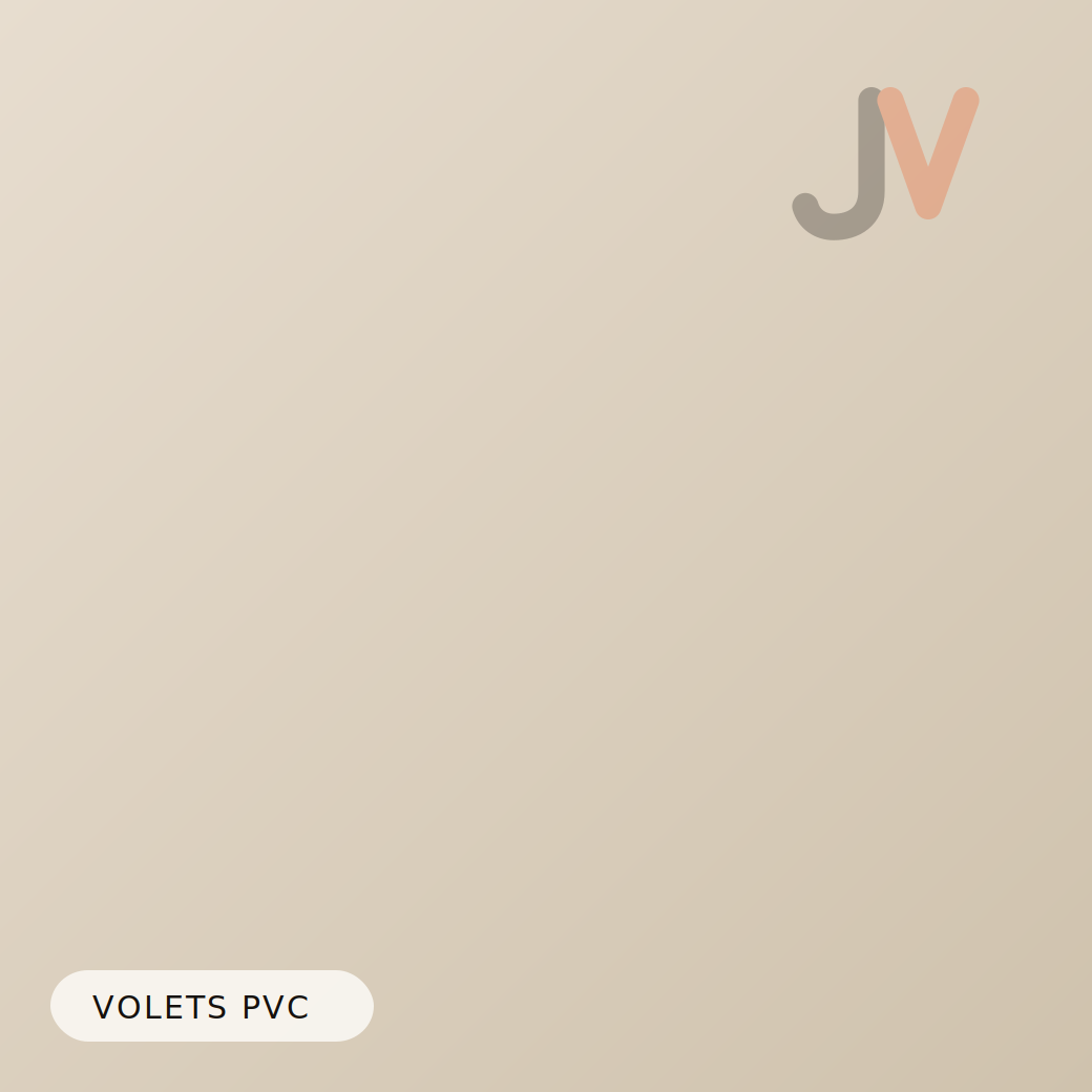 Volets PVC